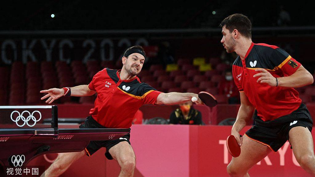 德国队鏖战英格兰队，许昕关键制胜